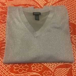 Avenue Women’s Plus Silver Sweater (22/24)